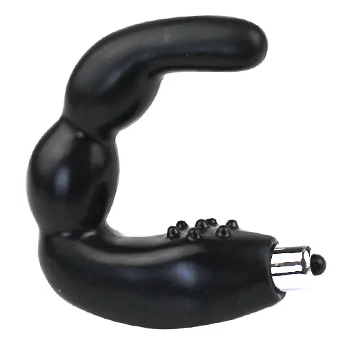 Массажер простаты с вибрацией "Anal Stimulator" черный 